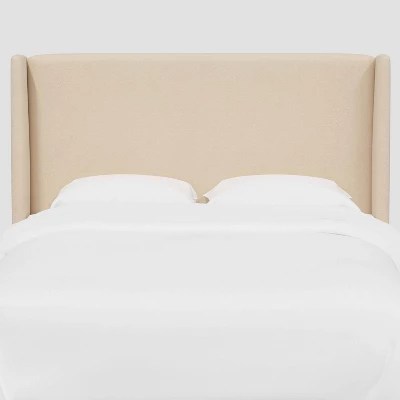 Full Antwerp Wingback Headboard In Velvet Pearl Threshold™ Target
