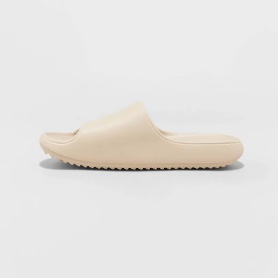 Women's Robbie Slide Sandals Wild Fable™ Tan 11 Target