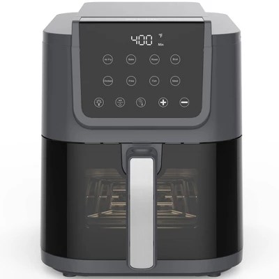 Sur La Table Kitchen Essentials 5qt Air Fryer - Cool Gray: 1700w