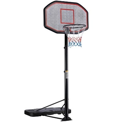 Yaheetech 9-12ft Adjustable Height Basketball Hoop System : Target