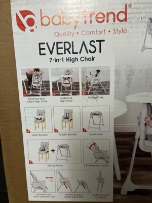 Baby Trend Everlast 7-in-1 High Chair - Pink : Target