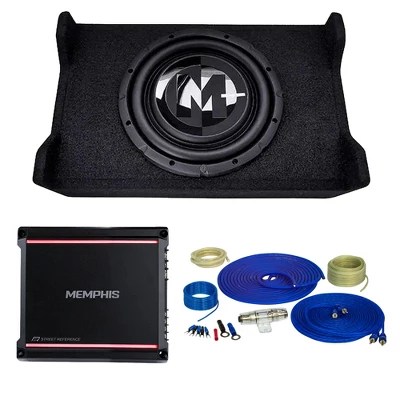 Memphis Audio Prxse10s2 Pr Shallow Single 10” Loaded Enclosure With