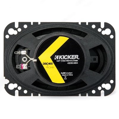 Kicker Dsc650 Ds Series 6.5" 4-ohm Coaxial Speakers - Pair : Target