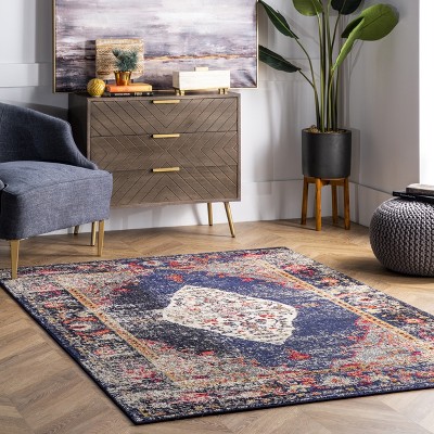 Nuloom Veronica Vintage Medallion Area Rug Target