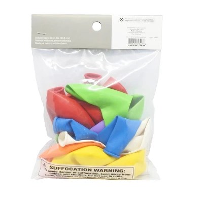 15ct Color Mix Balloons Spritz™ Target