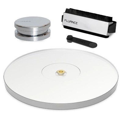 Fluance Vinyl Turntable Accessory Kit With Record And Stylus Anti