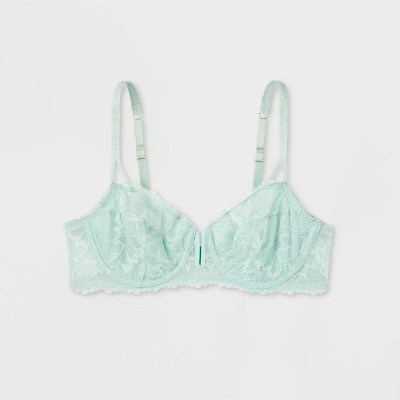 Women's Unlined Bra Auden™ Ocean Green 32a Target