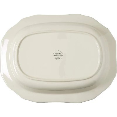 Spode Christmas Tree Open Vegetable Dish, 11.5 Inch Festive Earthenware