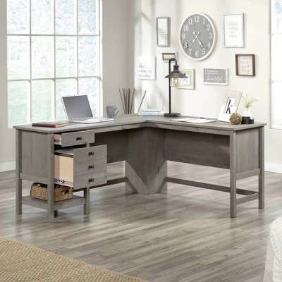 BELLEZE Modern Corner LShaped Home Office Computer Laptop Desk Or