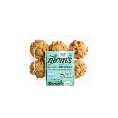 Abe's Mom's Coffee Cake Gluten Free Vegan Muffins