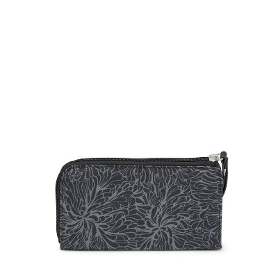 Baggallini Zip Around Wallet Midnight Blossom Print Target