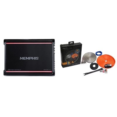Memphis SRX300.1V Street Reference Series Mono Subwoofer Amplifier and