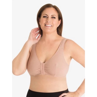 Leading Lady The Meryl Cotton Frontclosure Comfort & Sleep Bra In