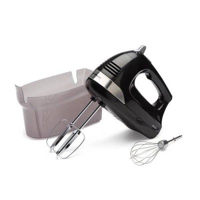 Hamilton Beach 6-speed Open Handle Hand Mixer With Case - Black 62620t