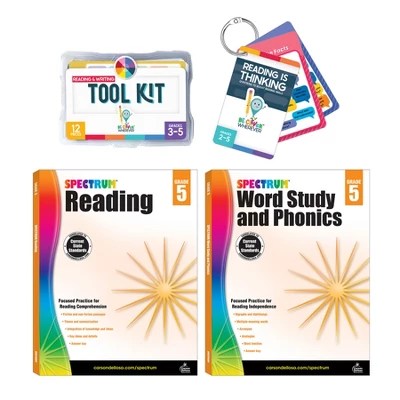 Carson Dellosa Education Student Literacy Bundle for Grade 5 : Target