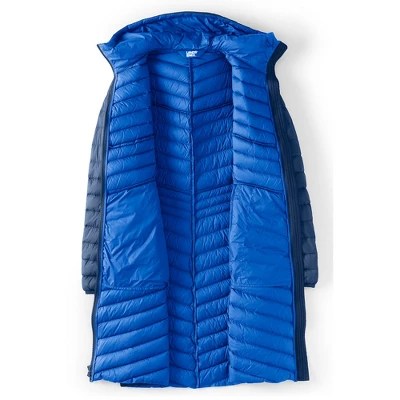 Lands' End Women's Tall Wanderweight Ultralight Packable Down Coat