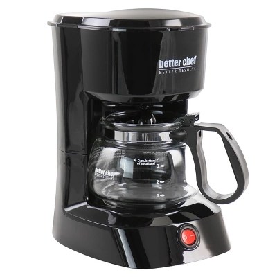 Black And Decker 4-in-1 Coffee Station 5-cup Coffee Maker In Stainless
