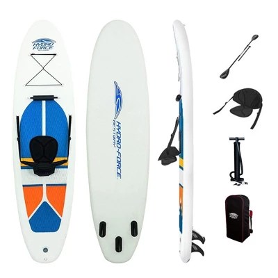 Costway 10' Inflatable Stand Up Paddle Board Sup W/adjustable Paddle