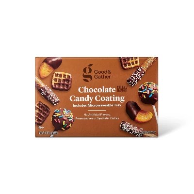 Naturally Flavored Chocolate Candy Coating 16oz Good & Gather™ Target