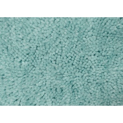 2pc Traditional Washable Nylon Bath Rug Set Sea Foam Garland Target