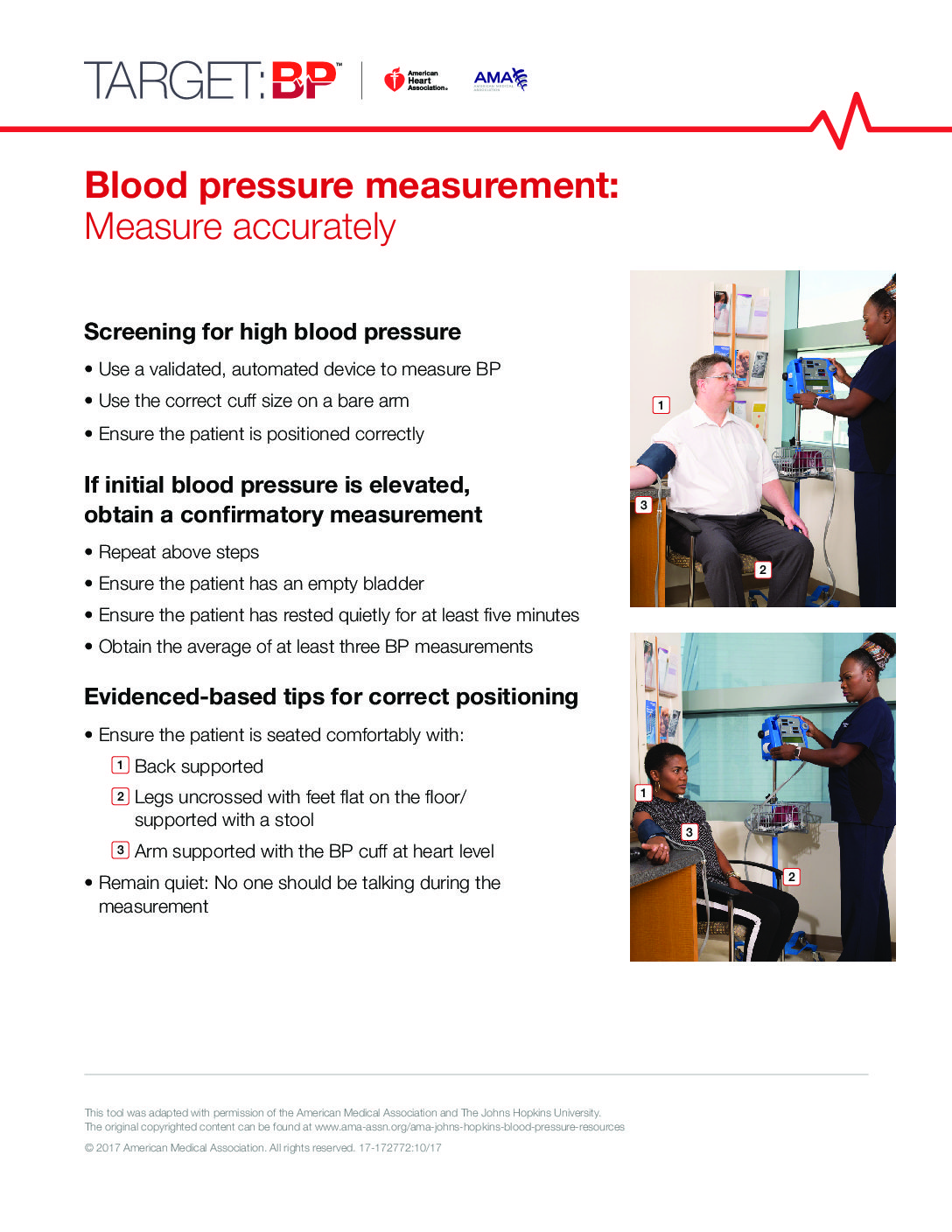 Steps to Accurately Measure Blood Pressure TargetBP