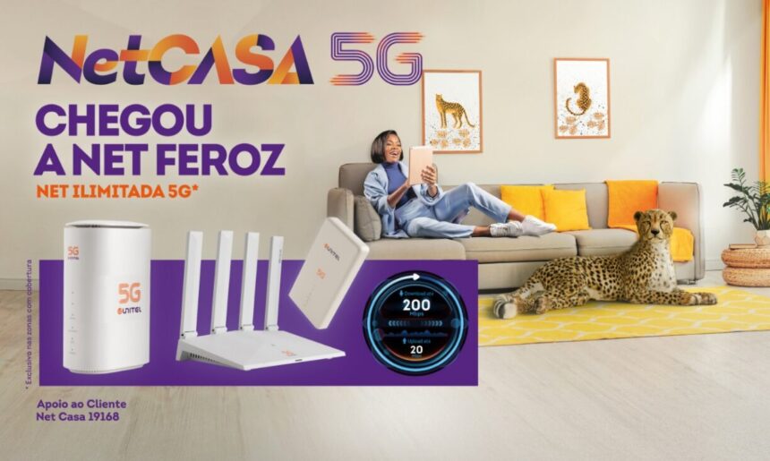 UNITEL lança 5G para residências