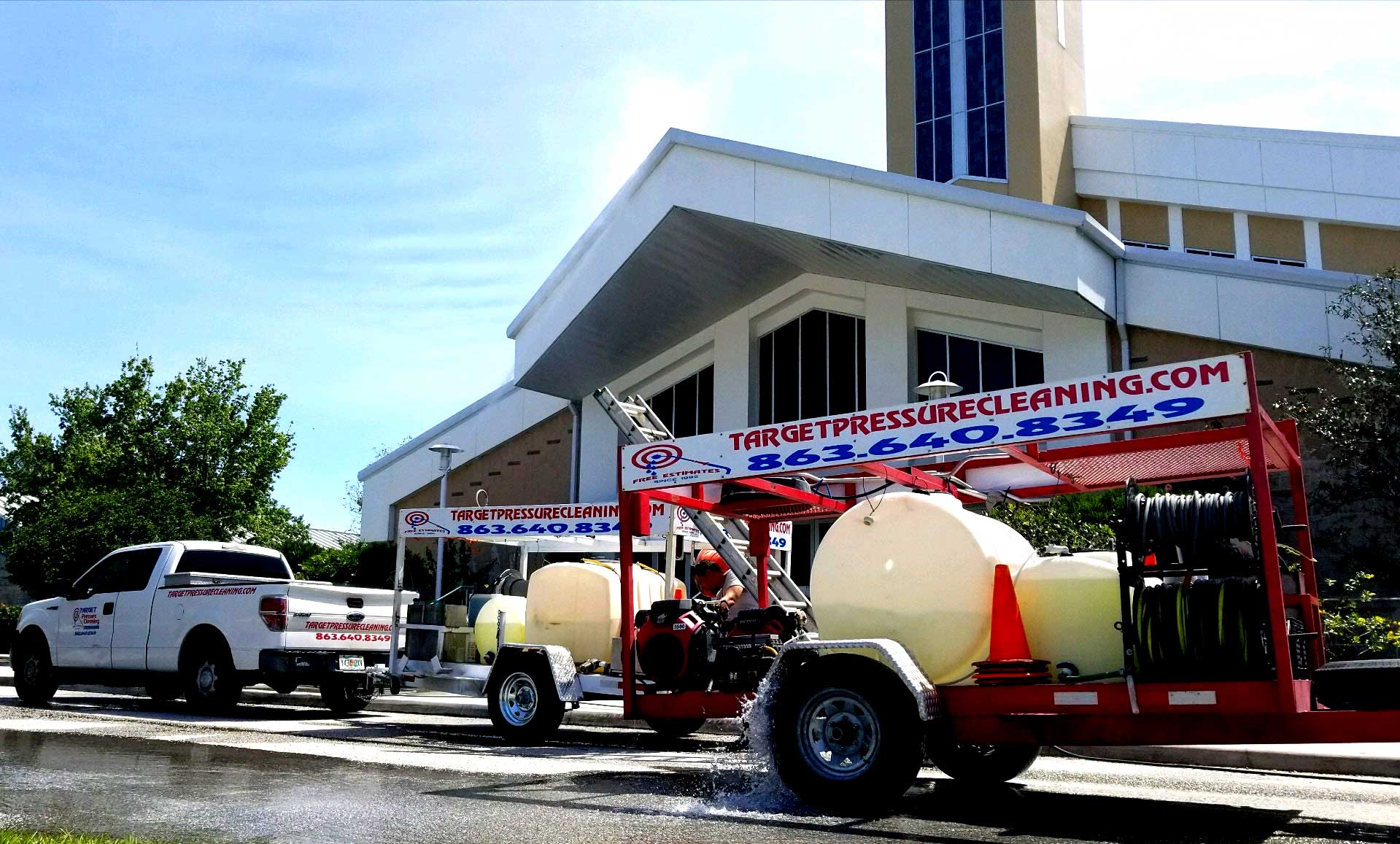 About Target Pressure Cleaning, 100 Satisfaction Guaranteed