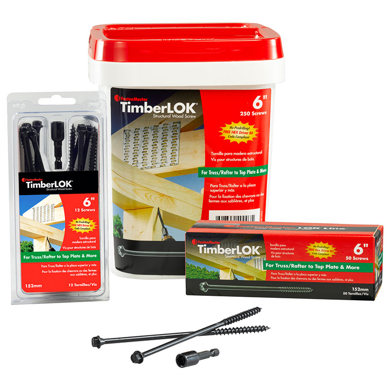 TimberLOK Heavy Duty Wood Screws Tarheel Wood Treating