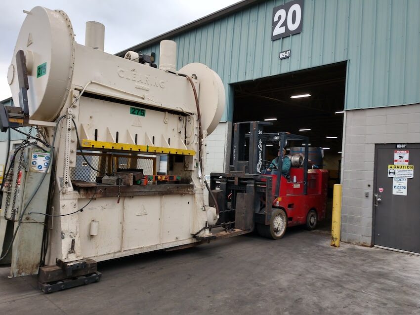 Equipment Moving Company in Indiana Machinery Riggers