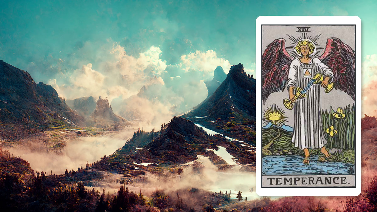 Temperance Tarot Card Meaning (Colaboration & Stagnation) • Tarot Ash