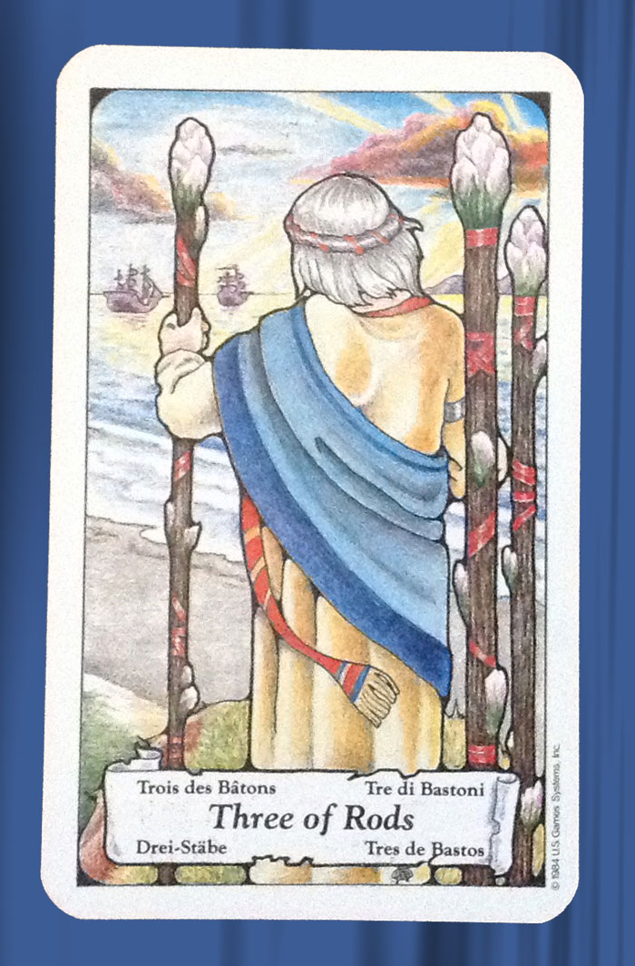 Three of Rods Tarot Break