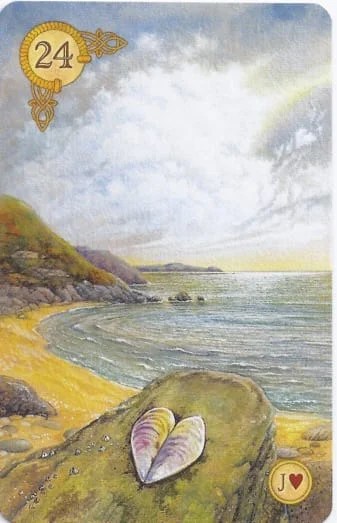 Celtic Lenormand: Heart Card