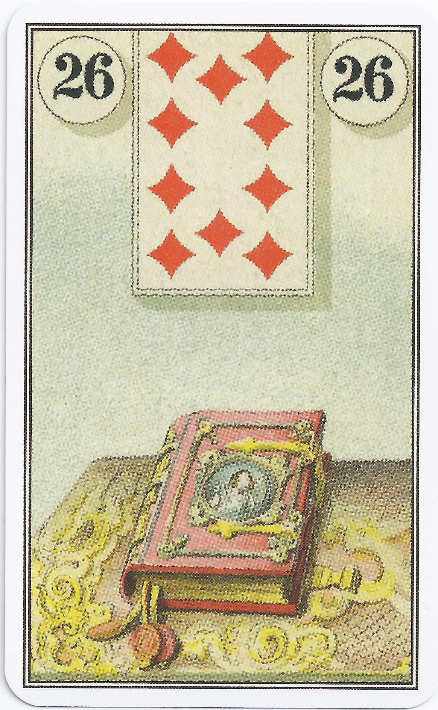 French Cartomancy Lenormand - 26 Book