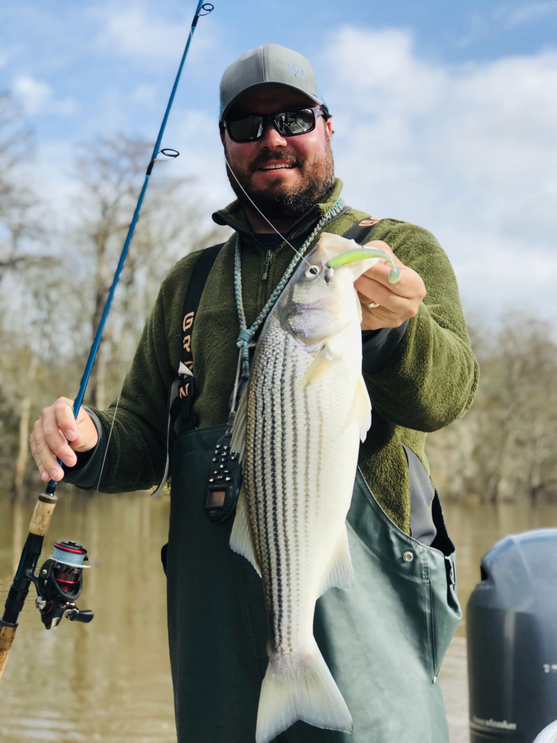TarPam Guide Service Roanoke River Winter Striper Fishing