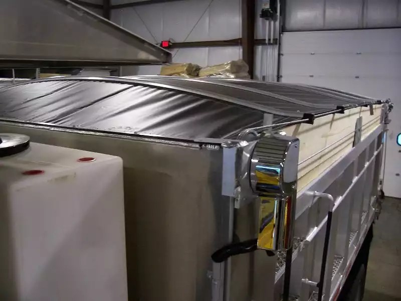 Merlot Panel Tarp, Cable Tarp System TarpGuy