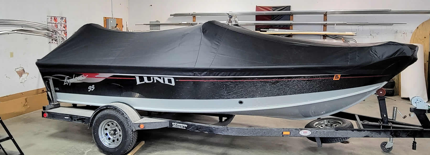 Get a Boat Cover or Pontoon Cover | Call to get help with tarp repairs