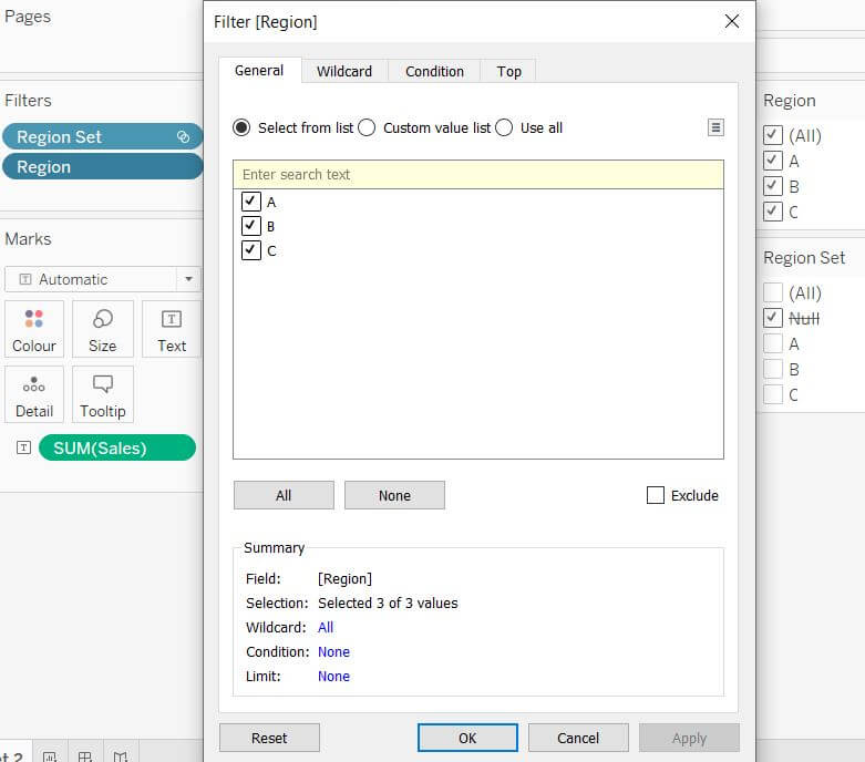 How to hide null values from a Tableau filter TAR Solutions