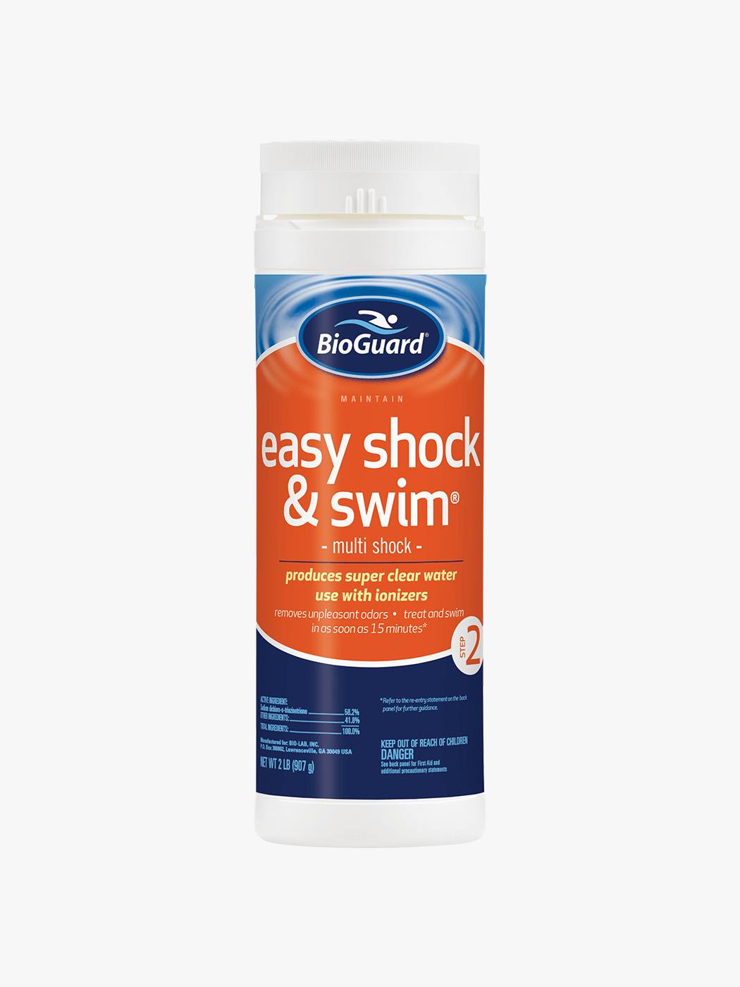 BioGuard® Easy Shock & Swim® 2lb Tarson Pools & Spas The leading