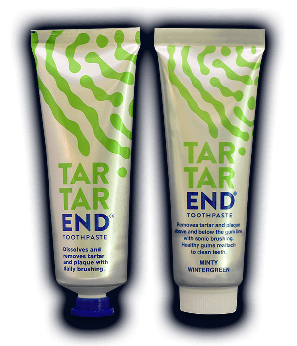 Remove Tartar, Plaque & Dental Calculus TartarEnd® Toothpaste