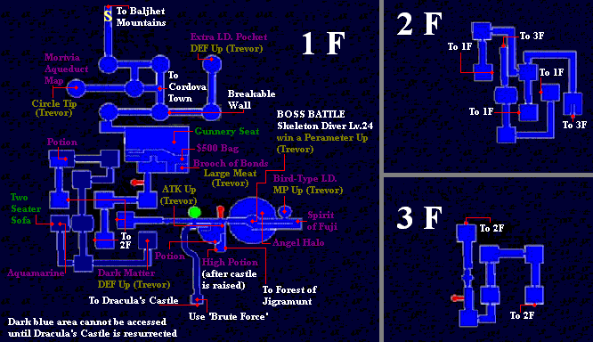 Castlevania Curse of Darkness Mortvia Aqueduct