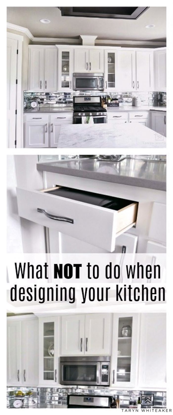 What NOT To Do When Designing Your Kitchen Taryn Whiteaker Designs
