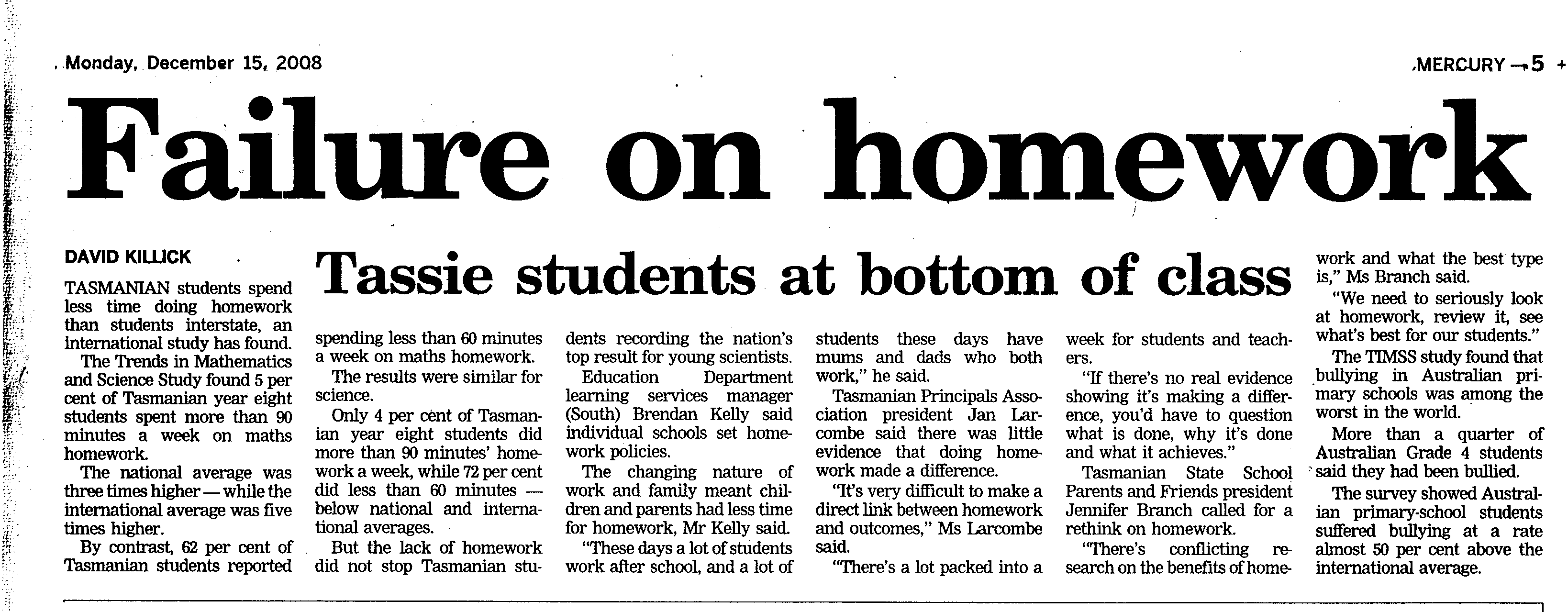 Education Articles In Newspaper