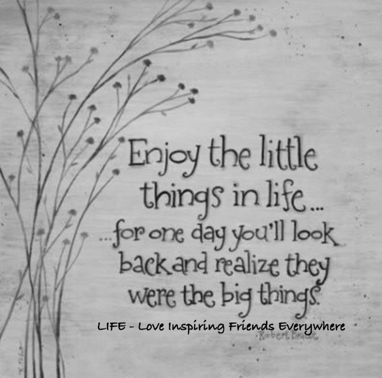 it's the little things quotes It's The Little Things | Life - Love Inspiring Friends Everywhere