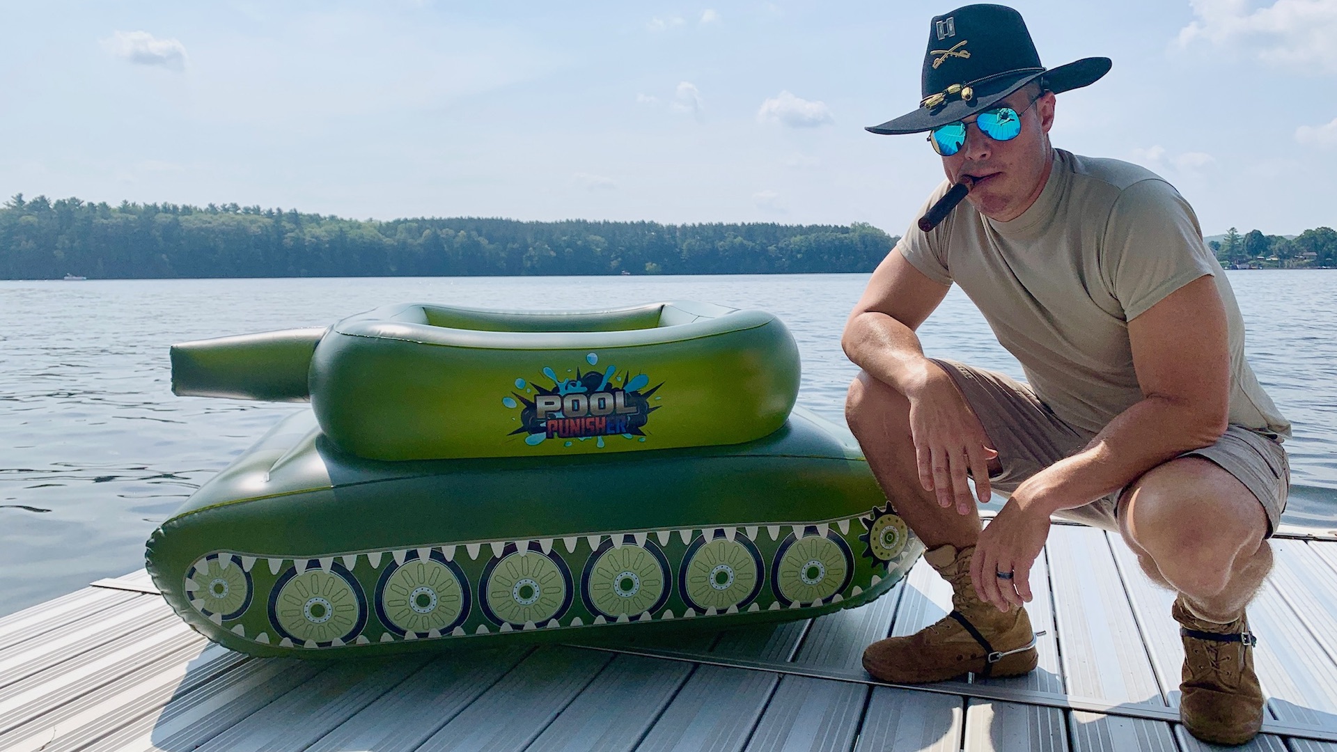 Pool Punisher Review A CavalryTested Inflatable Tank Task & Purpose