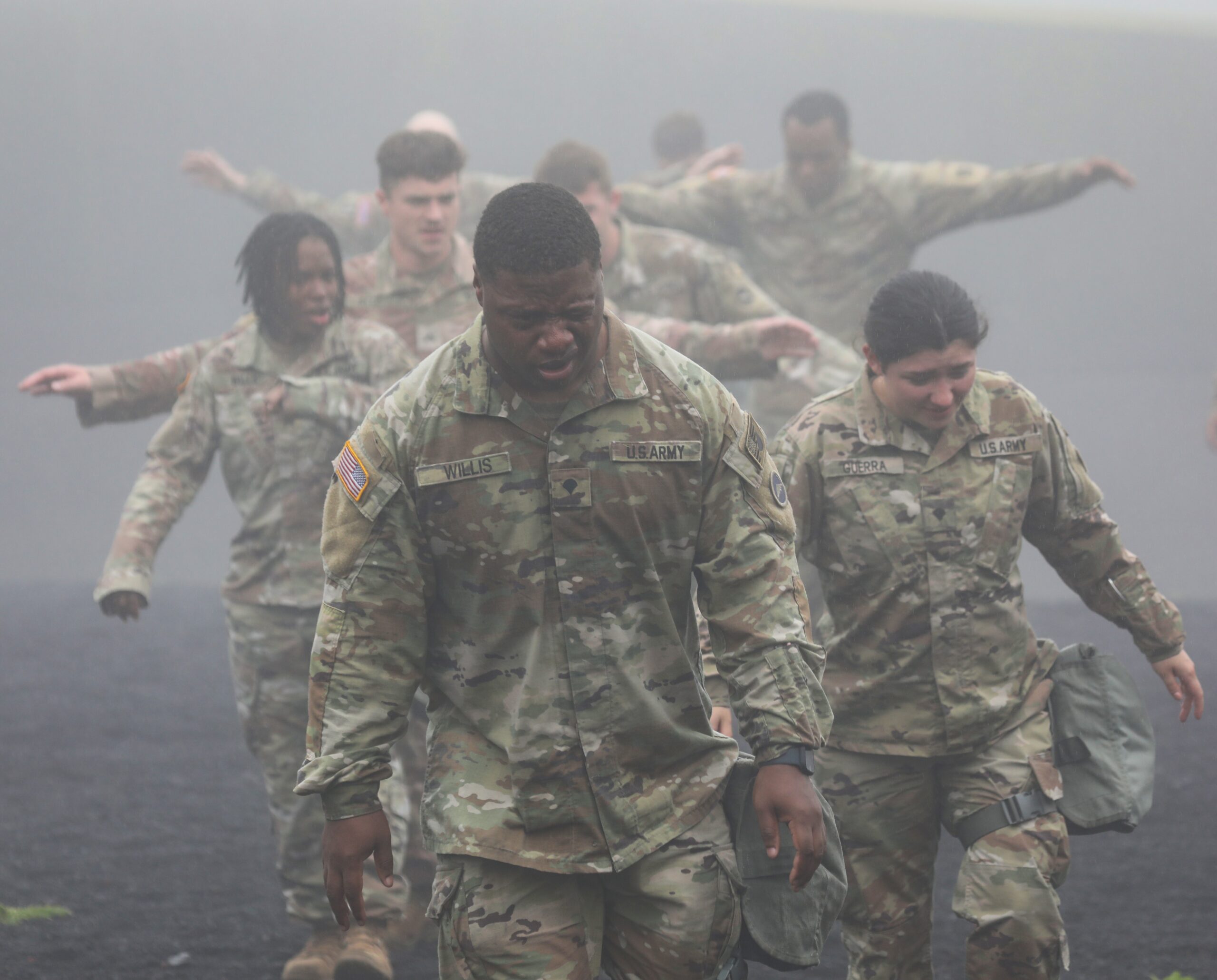 Photos show soldiers regretting everything after gas chamber training