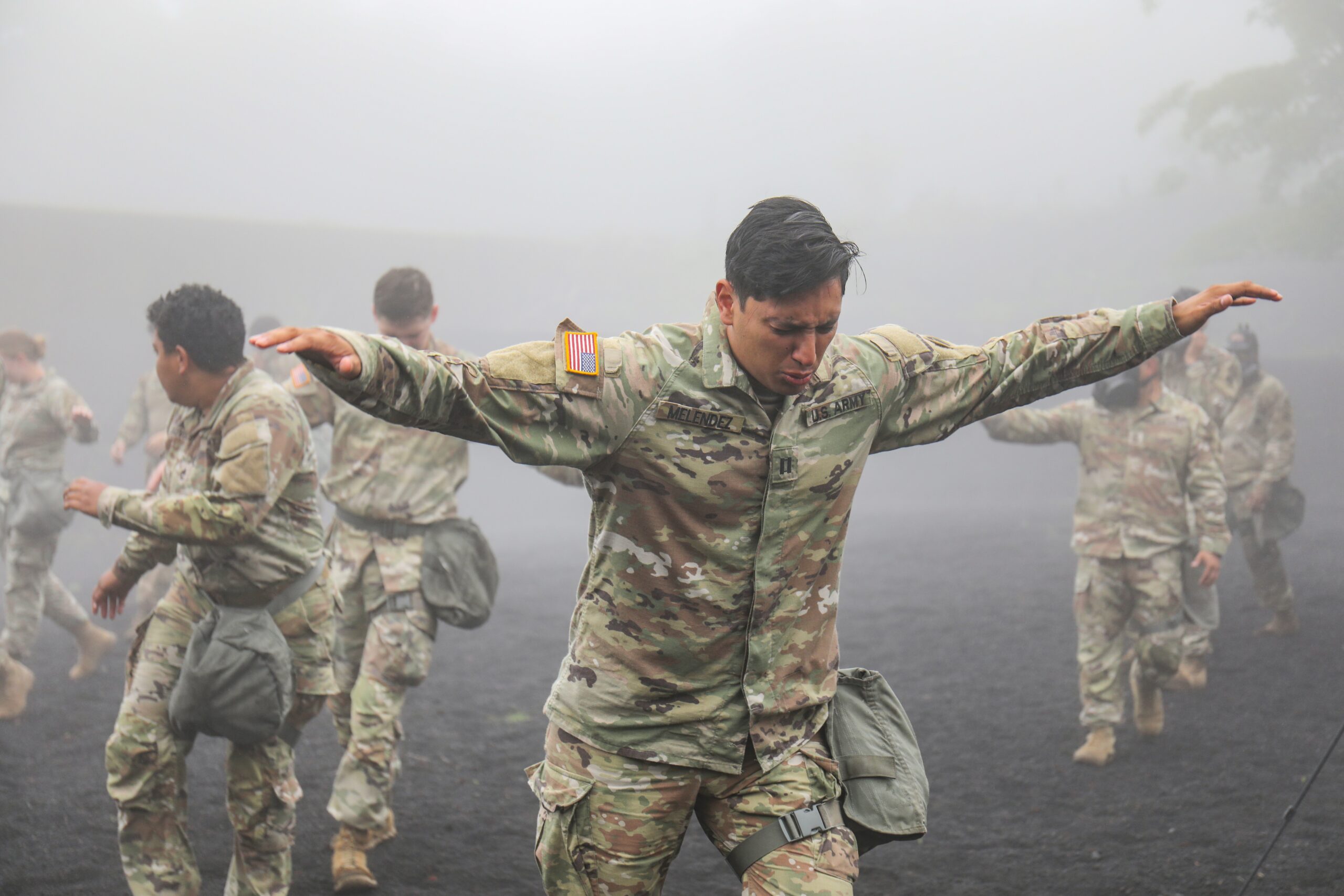 Photos show soldiers regretting everything after gas chamber training
