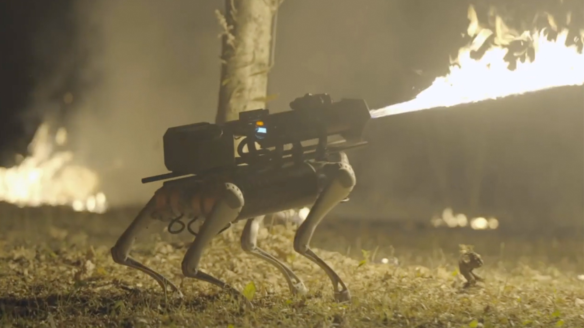 This flamethrowing robot dog is the stuff of nightmares Task & Purpose