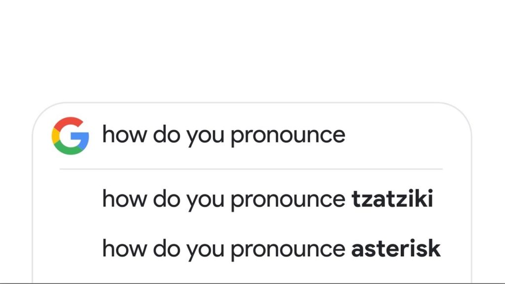 Google search now teaches how to pronounce complex words Task Boot