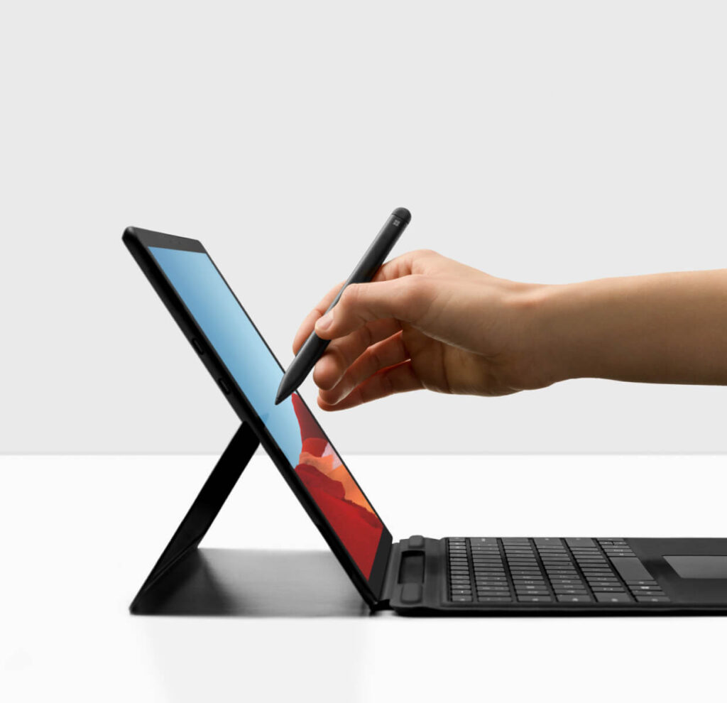 Microsoft launches new eye contact function for the Surface Pro X