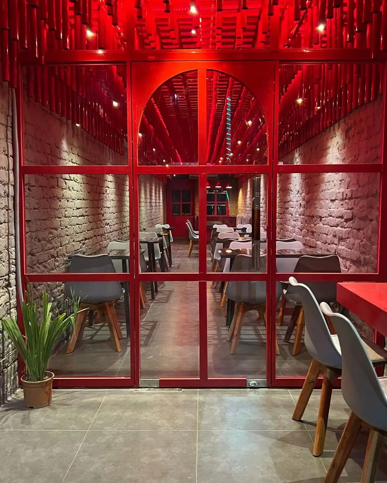 Interior Design of Tunnel Restaurant by Task Design & Consultancy